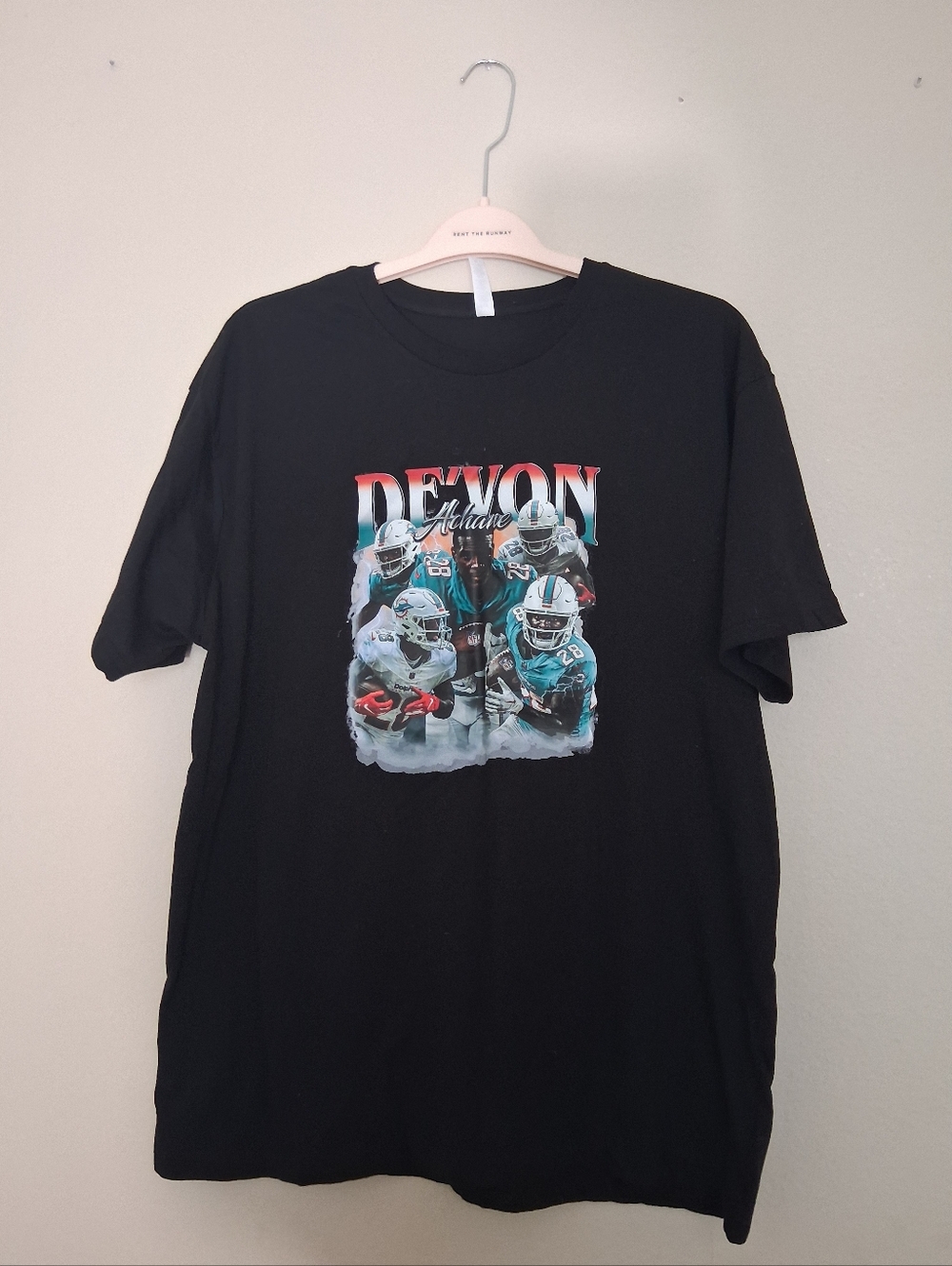 Devon Football Graphic Short-Sleeve T-Shirt - Black